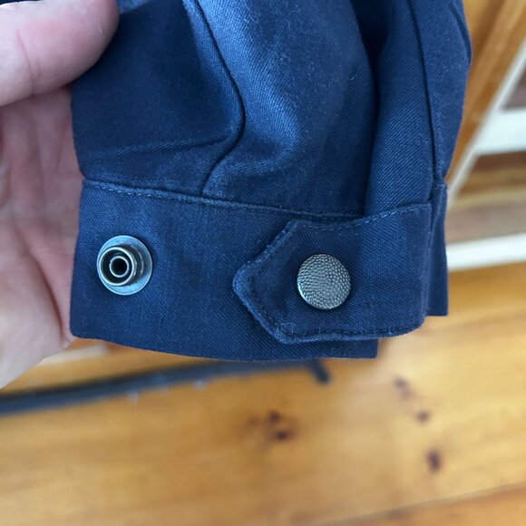 Vintage H. Winnen GmbH 1983 Men’s Military Zip-Up Jacket S/M - Picture 6 of 9